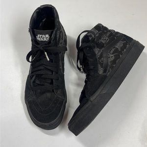 VANS x STAR WARS Sk8-Hi Shoes Darth Vader Storm Dark Side Sneakers Women's 7